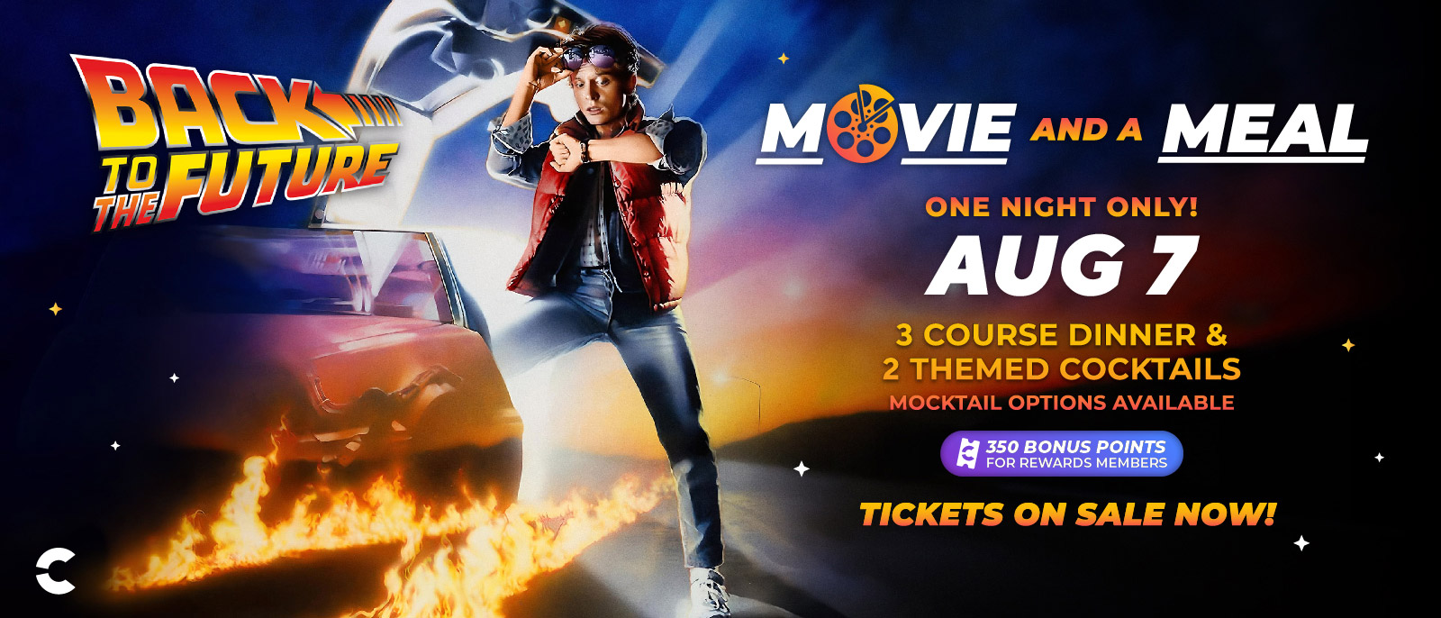 Del Mar Highlands Town Center MOVIE & A MEAL Back to the Future