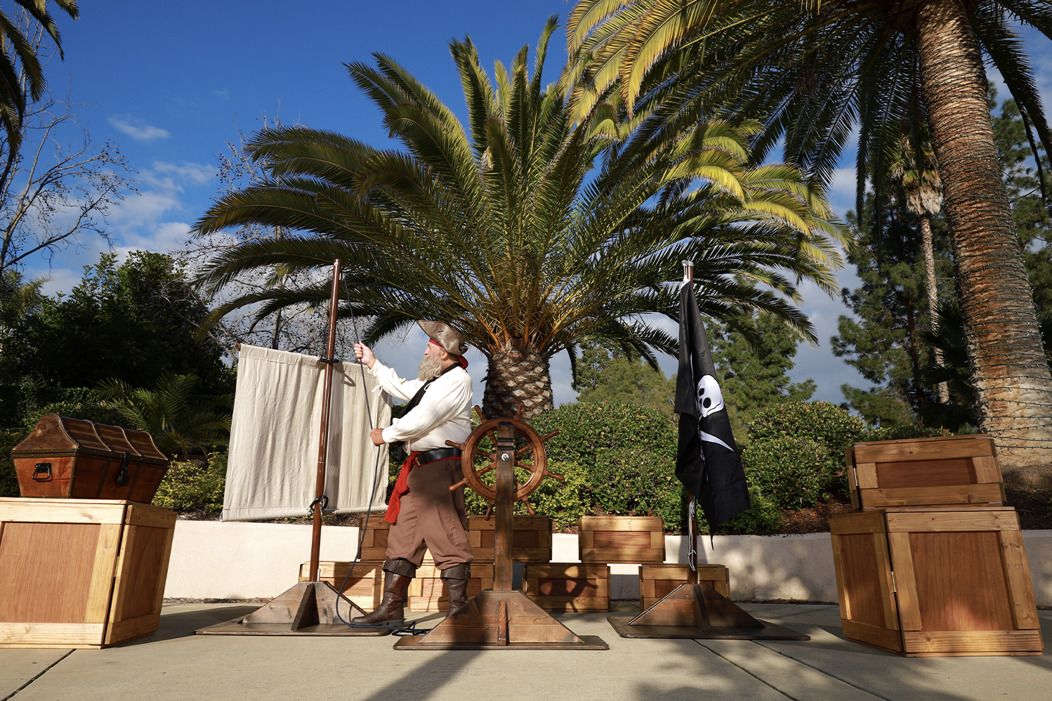 Del Mar Highlands Town Center Halloween Trick or Treating Event Sky Deck Pirate's Cove