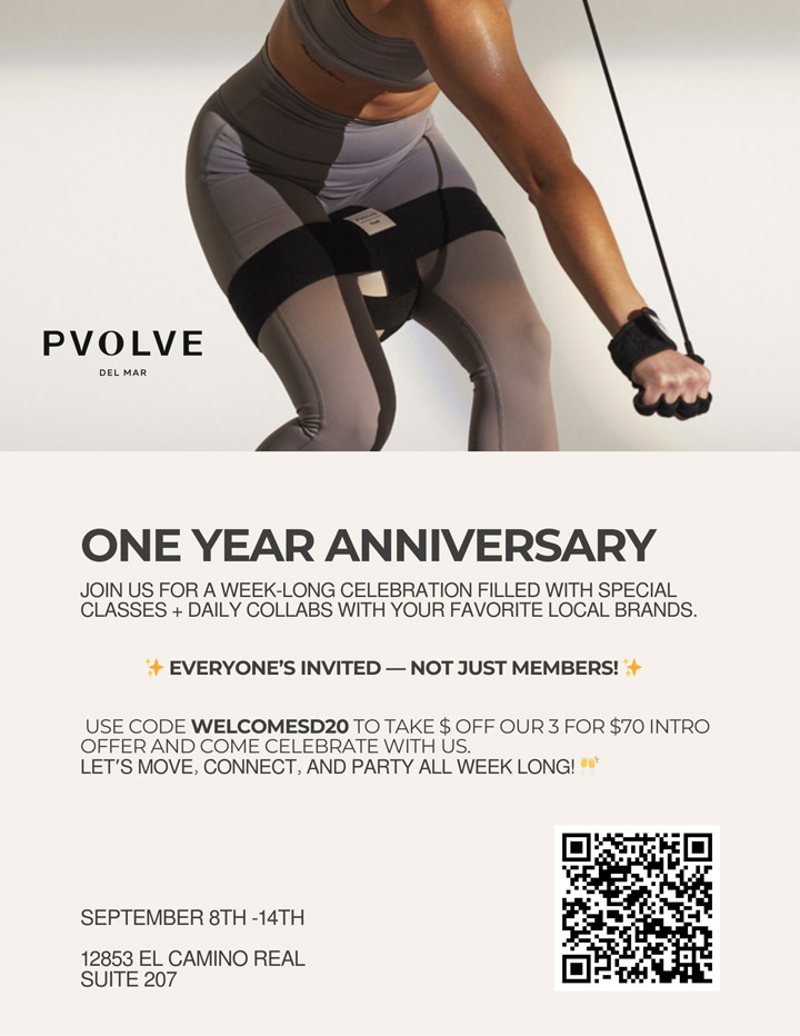 Pvolve 1 Year Anniversary Promo