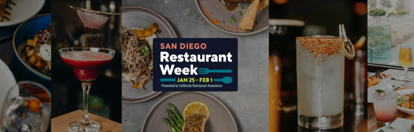 San Diego Restaurant Week January 25 February 1, 2026