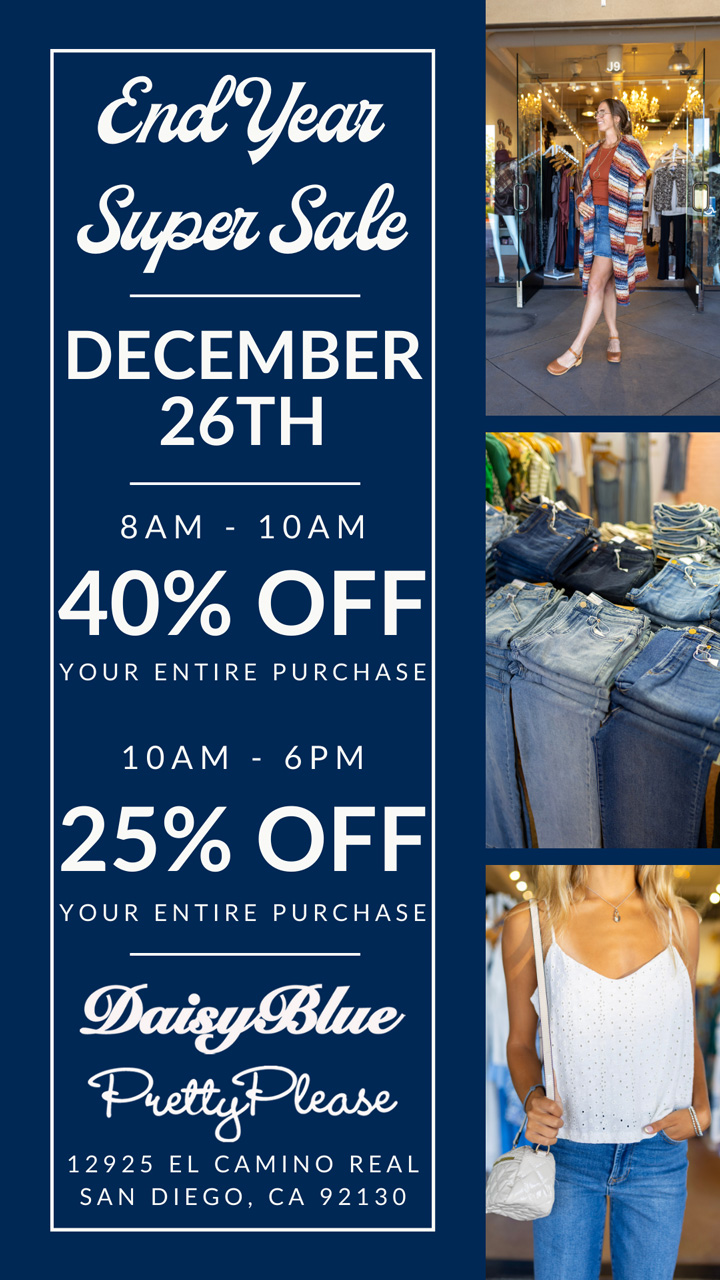 Pretty Please End of Year Sale