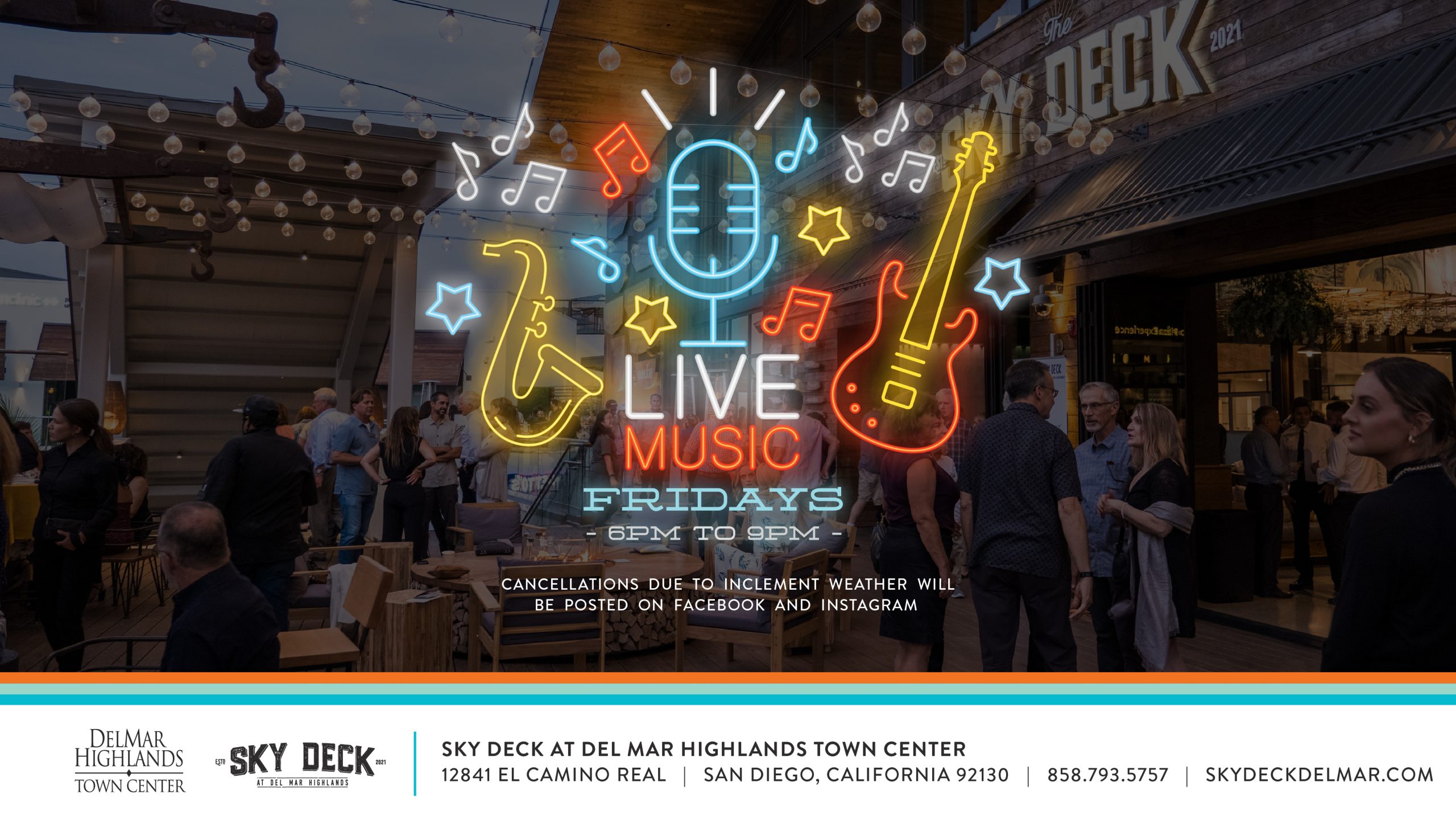 Sky Deck Live Music Fridays 1920x1080 Web