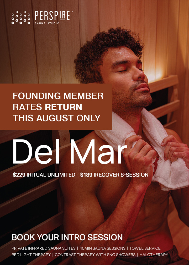 Perspire Sauna Studio Founding Memberships in August