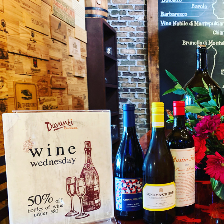 Davanti Enoteca Wine Wednesdays