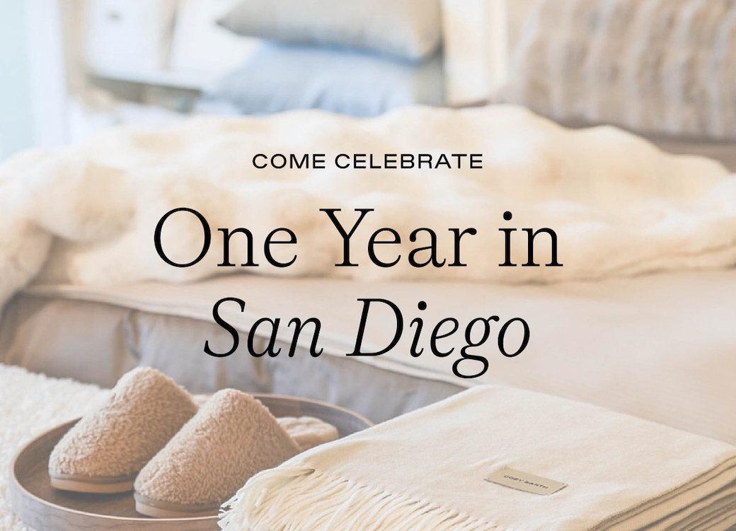 Cozy Earth One Year Anniversary